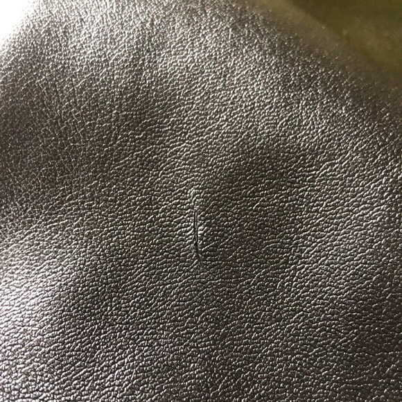 Michael Kors Black Faux Leather & Suede open Blazer/cardigan Size Medium - Picture 11 of 12